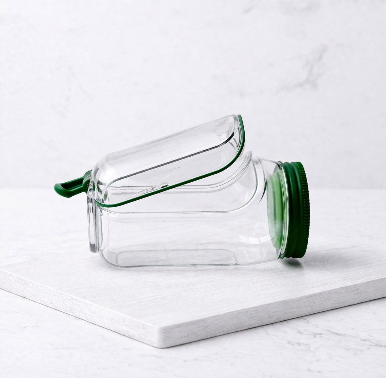 Contenedor Hermético para Ensaladas 3 en 1 | Portátil y Antifugas