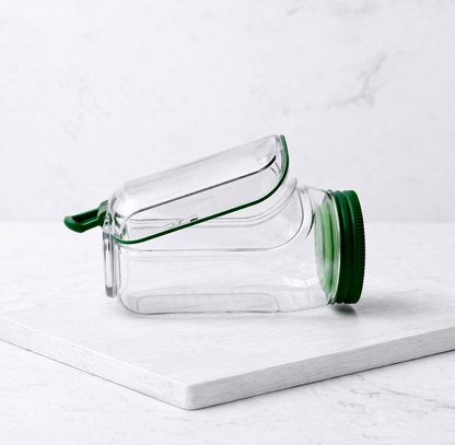 Contenedor Hermético para Ensaladas 3 en 1 | Portátil y Antifugas